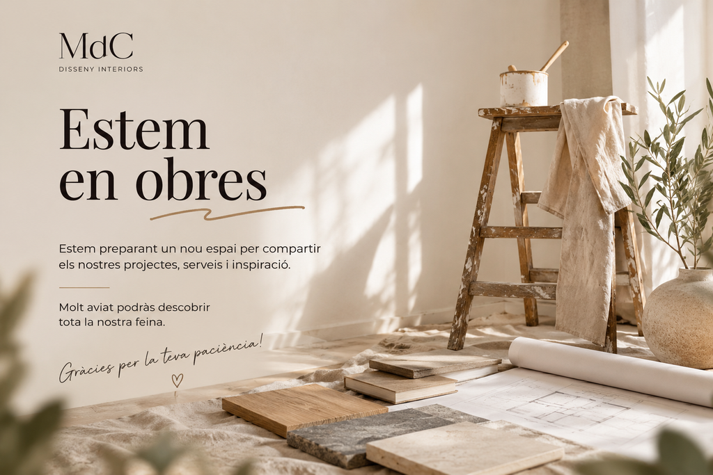 MdC Disseny Interiors — Web en construcció.